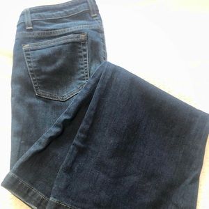 Michael Kors Selma Flare Dark Wash Jeans